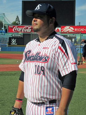 暑くて…