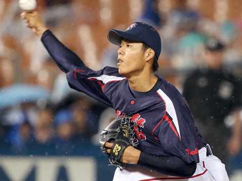 ルーキー杉浦投手が6回2失点の上々デビュー!