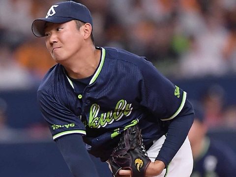 奥川投手が6回2失点の粘投