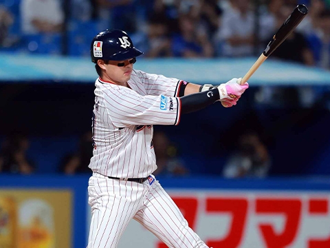 濱田選手が3号ソロを含むマルチ安打