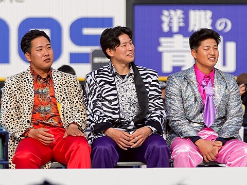 荘司投手・下川投手・中村優斗投手