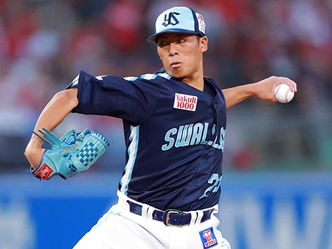 山野投手が6回2失点9奪三振で試合を作る