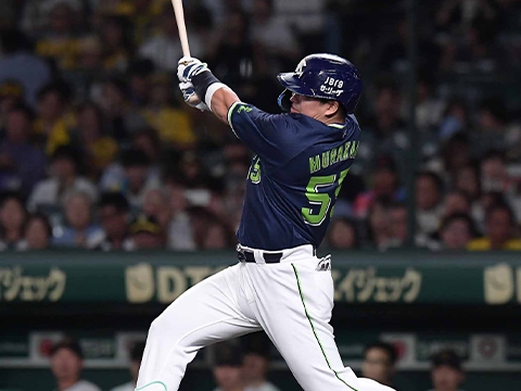 村上選手が22号ソロを含むマルチ安打の活躍