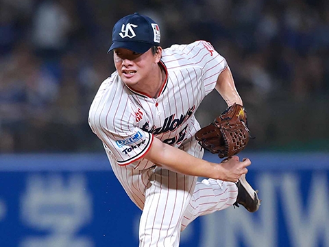 木澤投手が2回を3奪三振無失点の投球