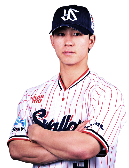 東京ヤクルトスワローズ 内山壮真 ユニフォーム Majestic XL