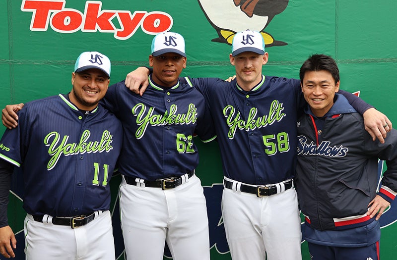 新外国人3選手が入団会見！ | ニュース | 東京ヤクルトスワローズ
