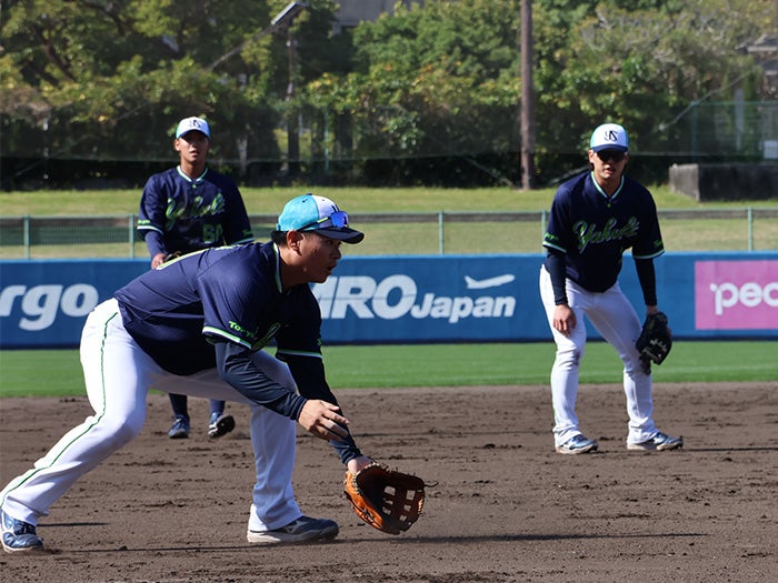 キャンプレポート】第1クール4日目 内山選手「背番号3の自覚を胸に