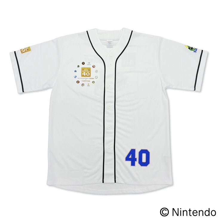 スーパーマリオブラザーズ40周年×プロ野球12球団」オリジナルグッズ