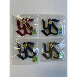 6. オリジナルカタヌキレザーチャームYS　1,500円