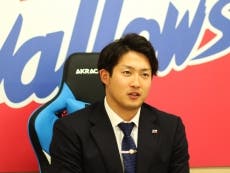 梅野投手