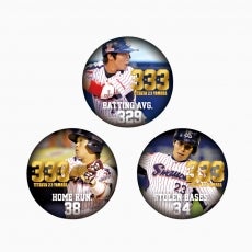 ヤクルトスワローズ 山田哲人 BIG缶バッジ 新商品（17品）の販売について | ニュース | 東京ヤクルトスワローズ