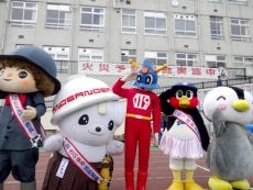 そのほかたくさんのマスコットたちと共にイベントを賑わせました
