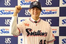 大道温貴投手が入団会見を行いました！