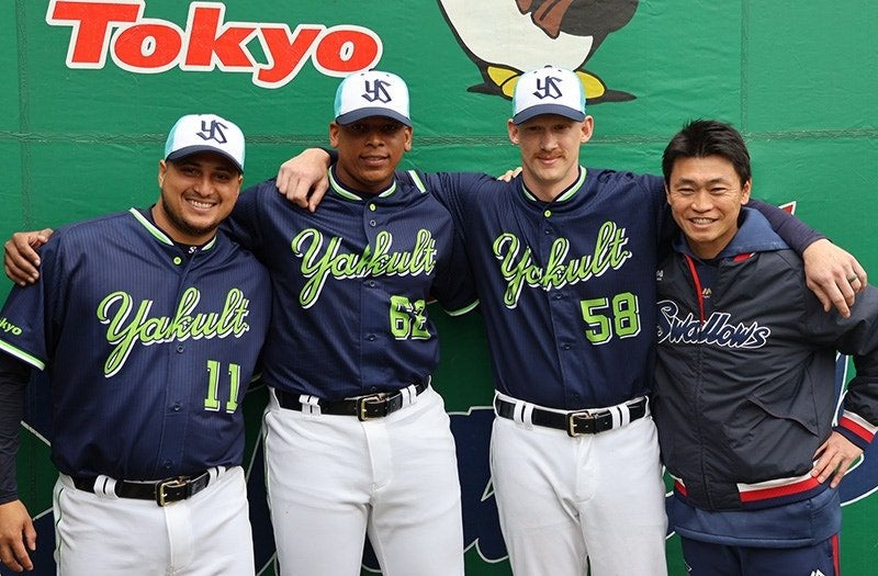新外国人3選手が入団会見！ | ニュース | 東京ヤクルトスワローズ
