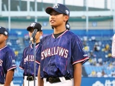 2020年東京ヤクルトスワローズジュニアが結団式&神宮球場で「お披露目会」