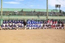 ヤクルトスワローズジュニアが守谷市で交流試合を実施！