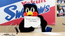 【再掲】越年が決定したつば九郎が「契約更改を公開する」を実施！ 