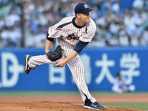 ナーブソン投手が7回3安打無失点で神宮初白星!