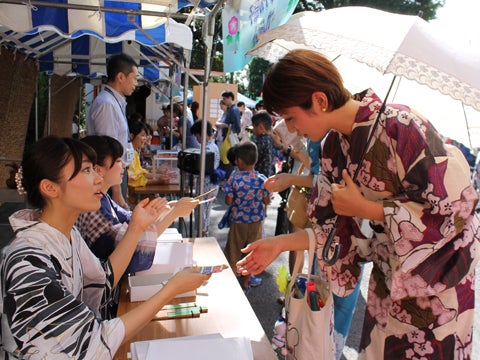 オリジナル扇子プレゼント