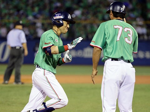 勝ち越しの2号3ラン