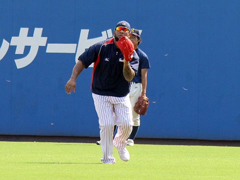 守備練習もきっちり