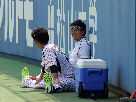 日影を求めて…