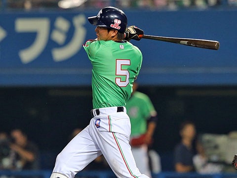 川端選手が3安打3打点