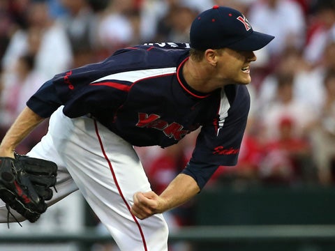 白星ならずも、ナーブソン投手が8回4安打無失点!