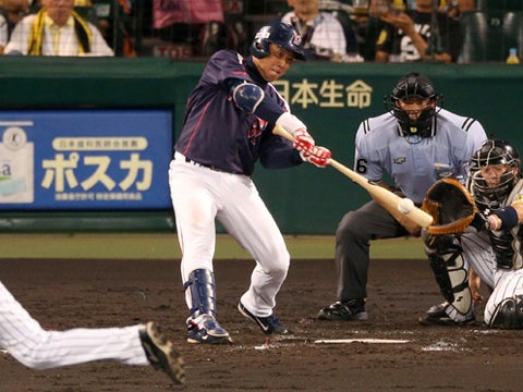 逆転の2点タイムリー!