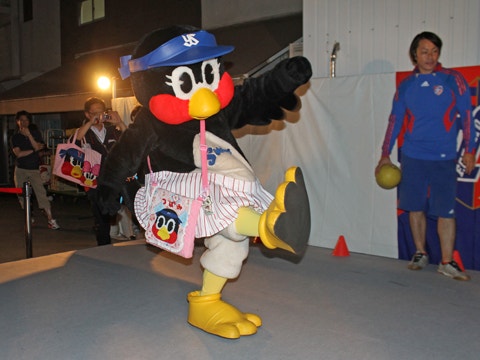 キックターゲットに挑戦