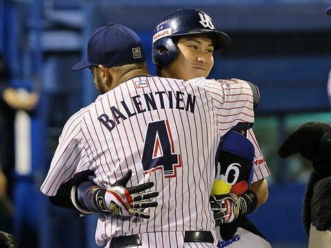 1点差に迫る10号ソロ