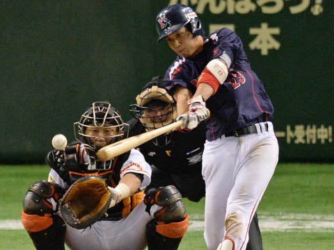 山田選手がマルチ! 「数字の意識はある」