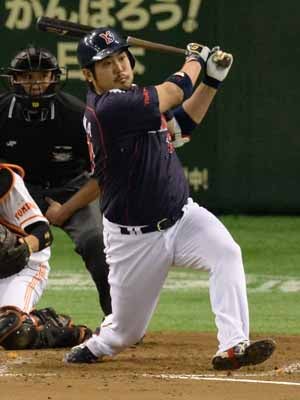 一時同点の2点タイムリー!