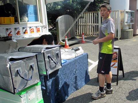 感激の差し入れ