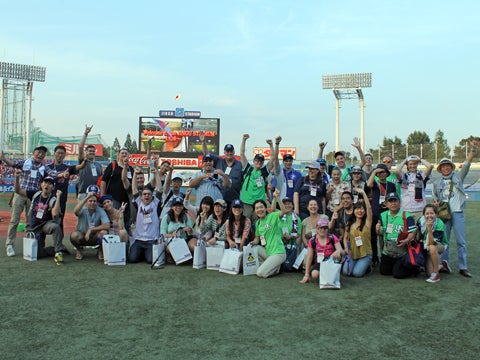 グラウンド見学