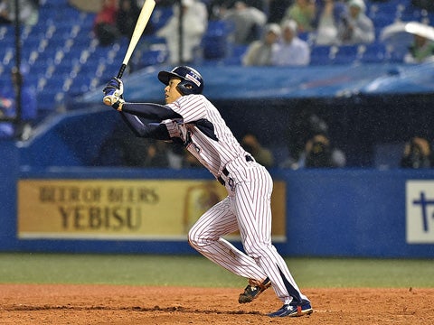 プロ初安打は同点タイムリー二塁打