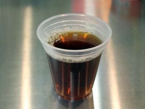 ホットウーロン茶