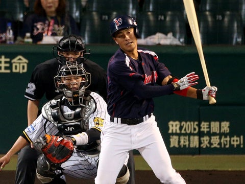 荒木選手が昇格即マルチヒットで存在感