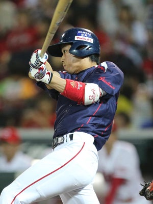 山田選手は182安打目