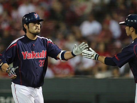 畠山選手が代打で17号2ラン!