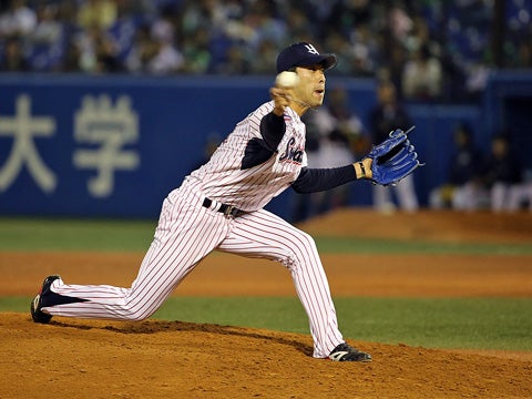 秋吉投手は4セーブ目