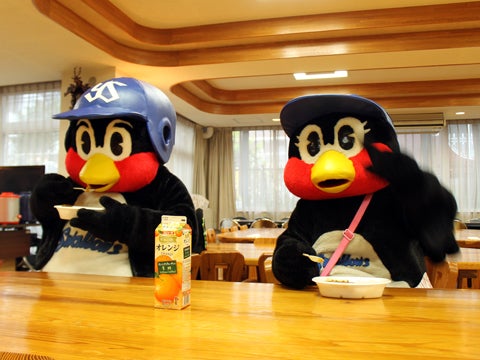 「第18回千駄ヶ谷まつり」につば九郎とつばみが登場!!