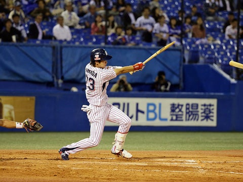 「気持ちで打った」191安打目