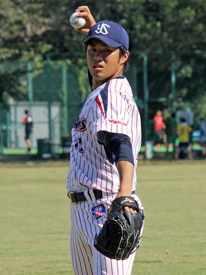 由規投手は50球