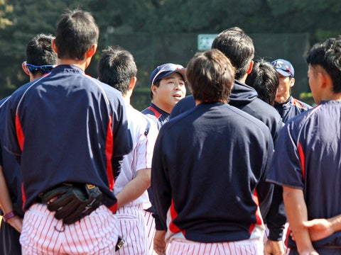 真中監督のもと秋季練習開始!