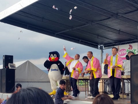 つば九郎が宮崎県西都市“こんねまつり”に登場!!