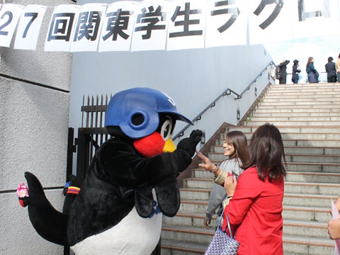 ラクロスに興味津々