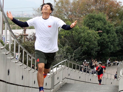 魔の坂道ダッシュ