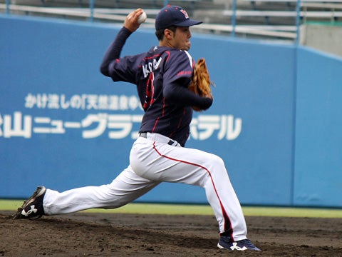 19歳・児山投手がシート打撃で好投!