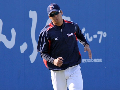 徳山投手の姿勢